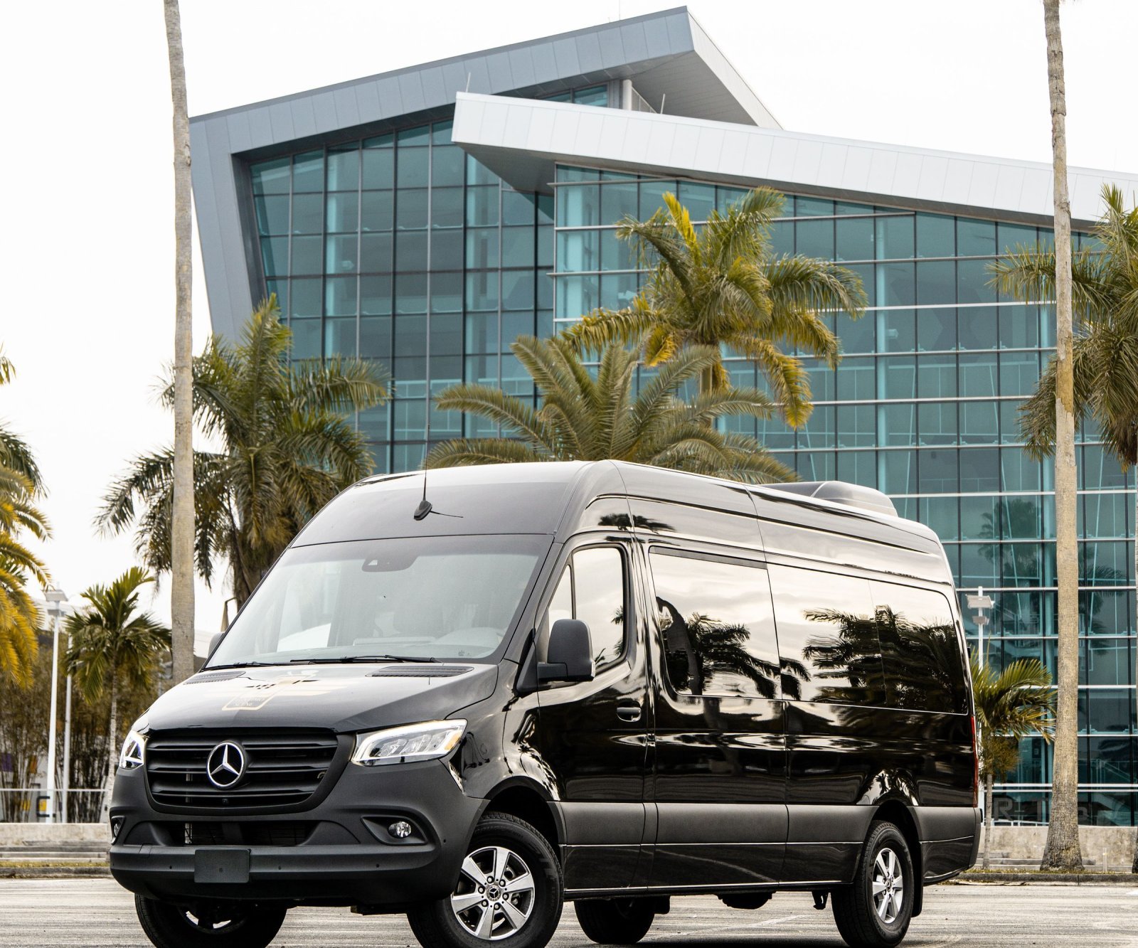 Van — Jet Black Elite Limo chauffeur vehicle